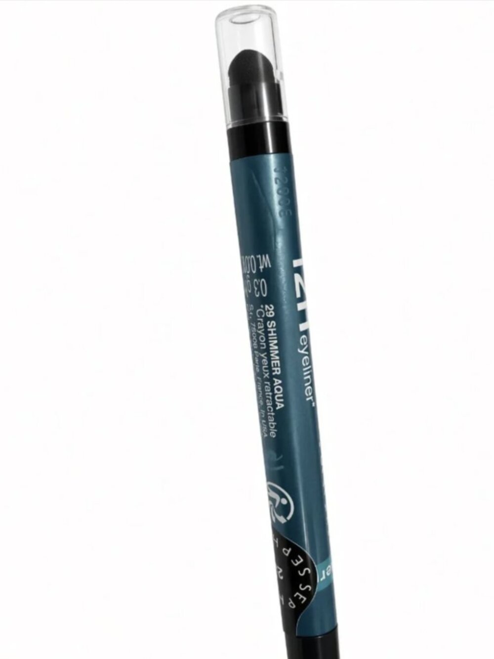 Sephora 12HR Retractable Eyeliner Shimmer Aqua Teal New